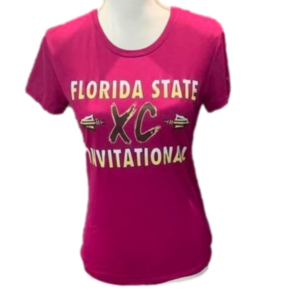 FLORIDA STATE UNIVERSITY FOOTBALL Pink Dri-Fit T-Shirt